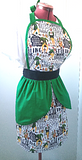 Christmas movie ELF elf Green Skirt OSFM Adult Women Apron kitchen Dress up Moonlight Made