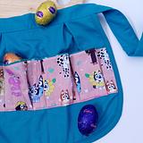 blue heeler dog egg apron child size kids handmade