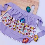 bob ice cream lavender purple egg apron easter child kids size handmade