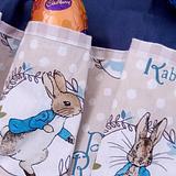 easter rabbit peter bunny egg apron kids child size handmade